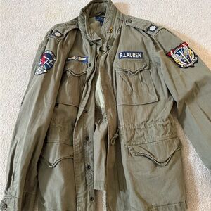 Polo Ralph Lauren Khaki Military Field Jacket